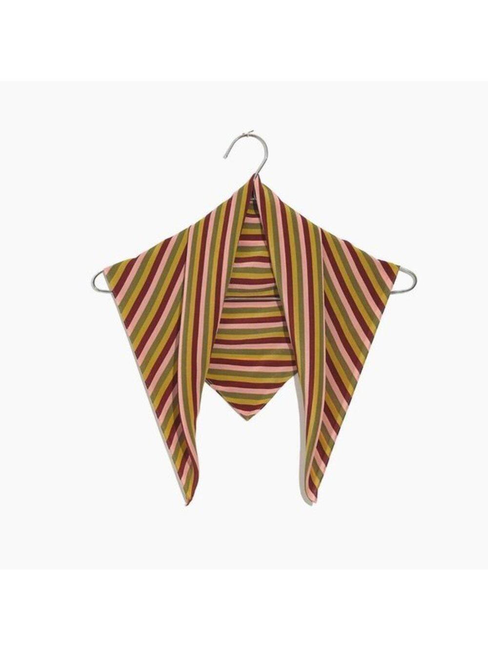 Madewell Silk Bandana Light Straw Multi